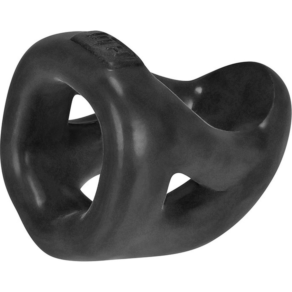 Hunkyjunk Slingshot 3 Ring Teardrop Penis Ring Silicone Blend C-Ring