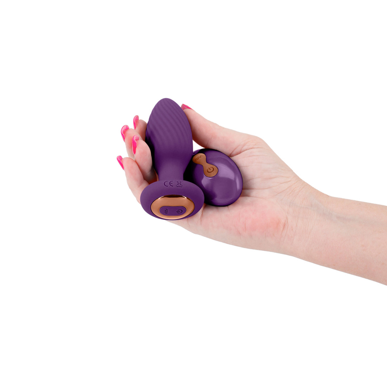 Inya Alpine Rechargeable Vibrating Gyrating Silicone Butt Plug