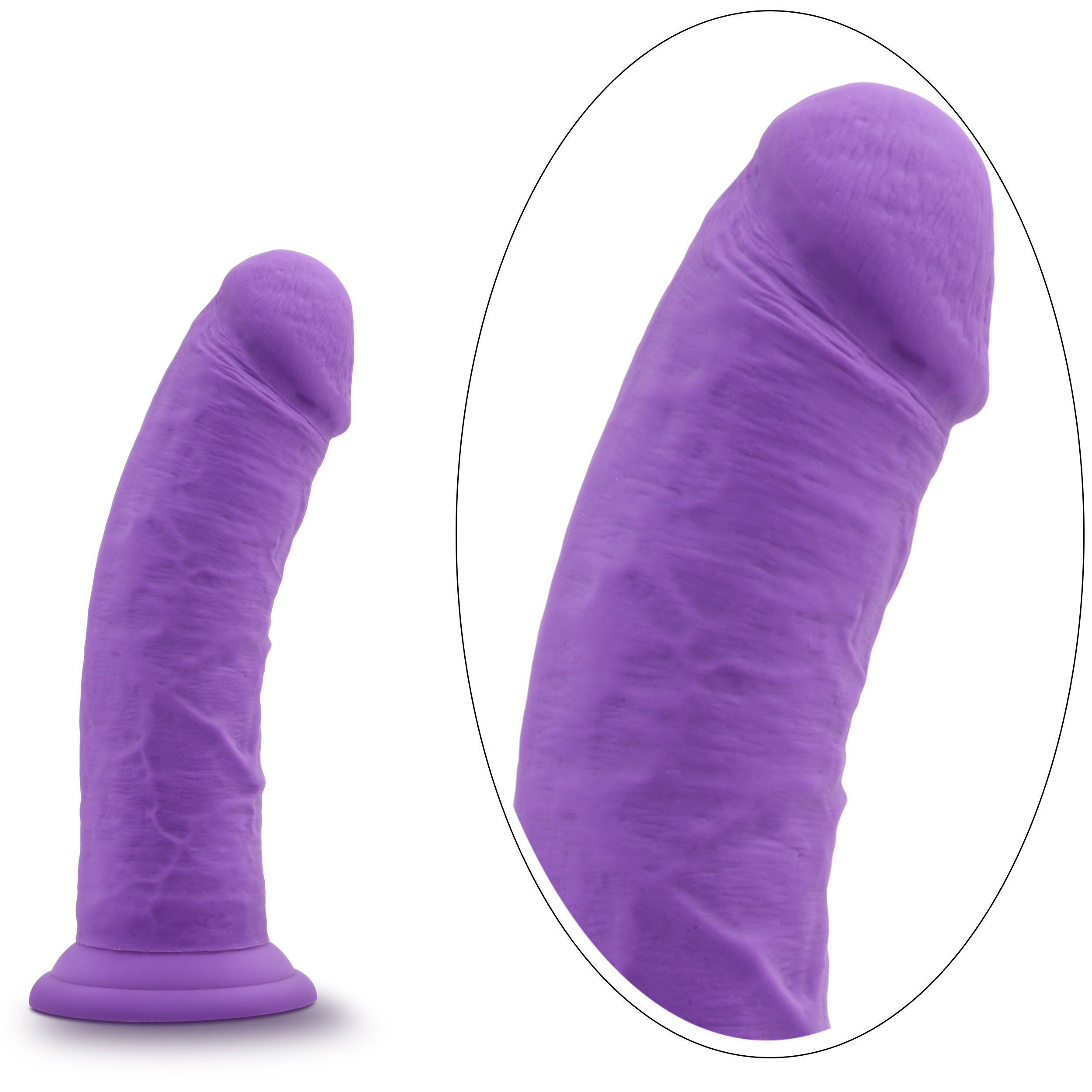 Ruse Jammy Silicone Realistic Big Dildo 8 Inch