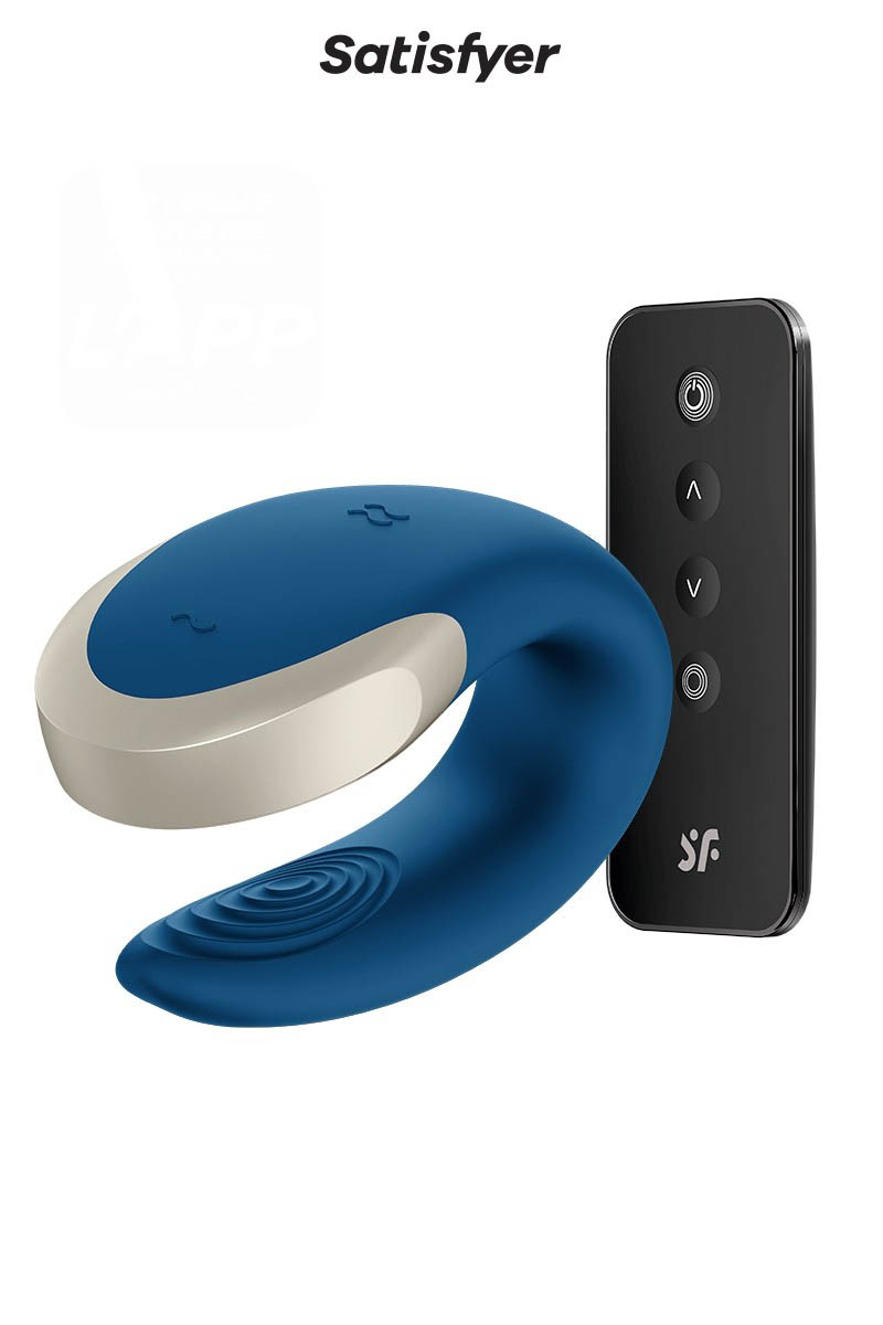 App-Controlled Rechargeable Dual Motor Silicone Vibrator For Couples
