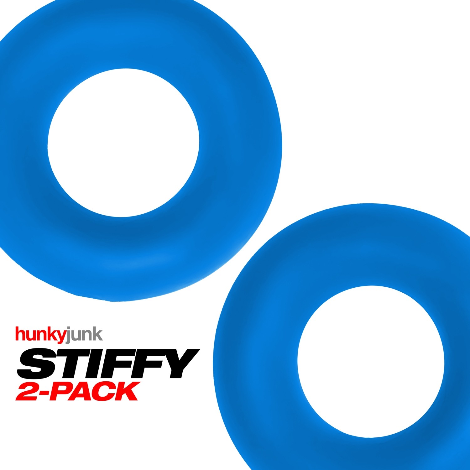 Oxballs Stiffy Bulge Non-Vibrating Penis Ring 2pk -