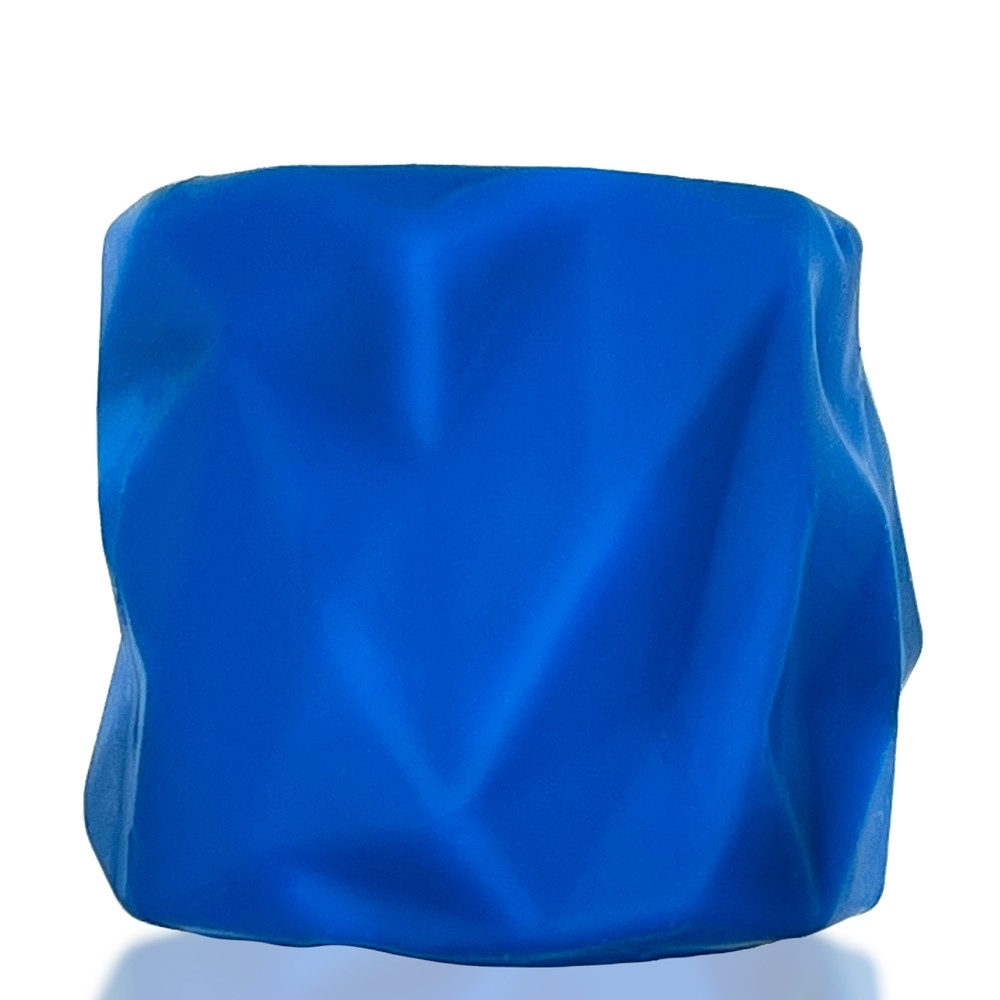 Oxballs Fractal Tactile Testicle Thick Silicone Men Long Wearable Ball Stretcher