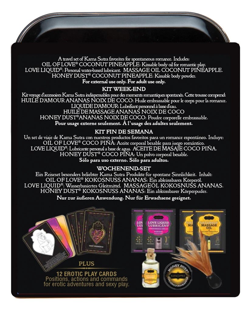 Weekender Kit Couples Romance Bath and Shower