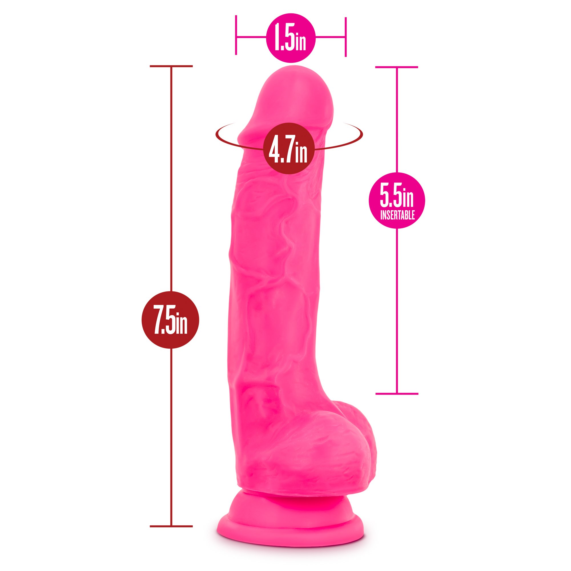 Ruse Hypnotize Harness Compatible Suction Cup Dildo For Beginners