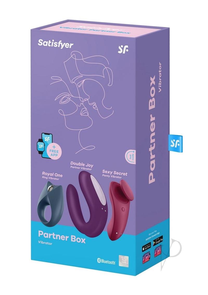 Satisfyer Partner Box Silicone App Controlled Vibrator