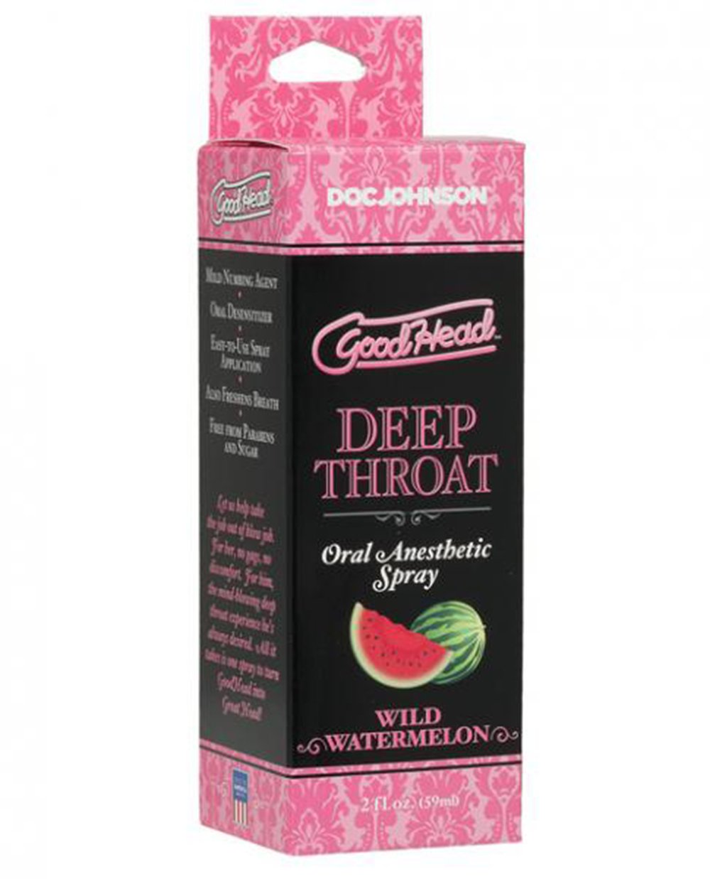 GoodHead Deep Throat Oral Anesthetic Spray Wild