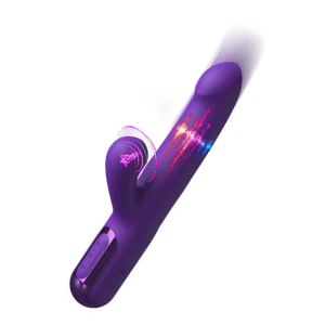 Super Sonix Tongue-licking Clit Stimulation Thruster Massager Rabbit Vibrator