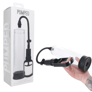 Pumped Basic Pump 2 Water Resist Beginner-Friendly Manual Penis Pump
