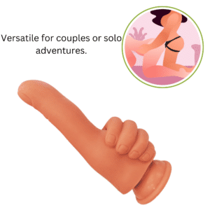 Finger Fest Thumbs Up Silicone Realistic Dildo
