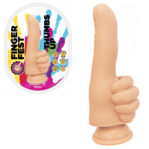 Finger Fest Thumbs Up Silicone Realistic Dildo