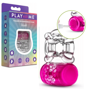 Play wWith Me Pleaser C-ring Rechargeable Vibrating Penis Ring