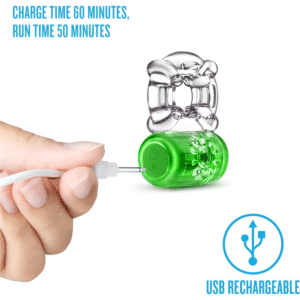 Play wWith Me Pleaser C-ring Rechargeable Vibrating Penis Ring