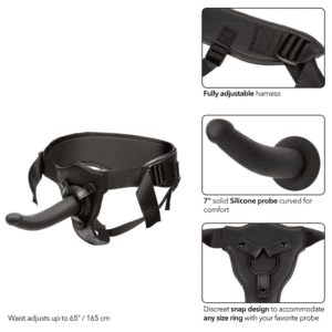 Strap On Harness KITS with 7-inch Silicone Probe