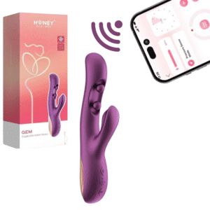 Honey Play Box App Controlled Gem Rabbit Vibrator