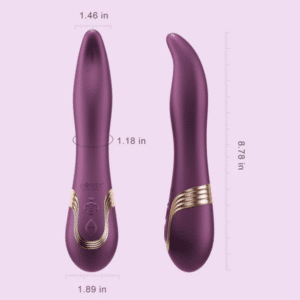 Flicking Tongue Vibrator - Purple