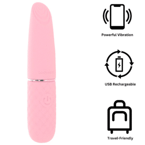 Silicone Vibrator Pink
