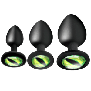 Silicone Fantasy 3pc Butt Plugs Set For Beginners