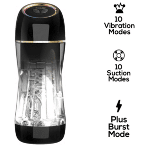 Rechargeable Silicone Masturbator