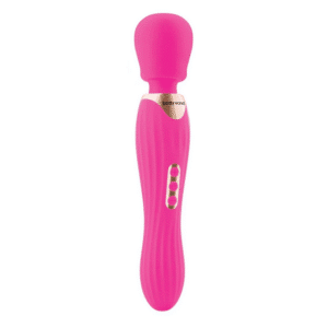 Rechargeable Wand Vibrator Hot Pink