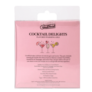 Lickable Water-Based Flavored Warming Gels 2oz
