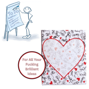 Naughty Dirty Stick Figure Sticky Office Note Pad Novelty Party Gags & Gifts