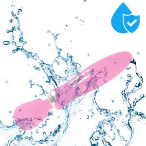 Rechargeable Wand Vibrator Hot Pink