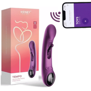 Tempo App Controlled Tapping Rechargeable G-Spot Vibrator