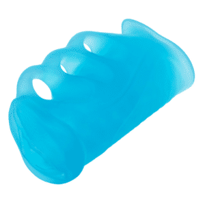 3-Finger Grip Stroker Masturbation Sleeve Blue