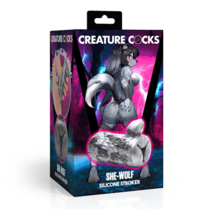 Creature Cock She-Wolf Firm Silicone Stroker