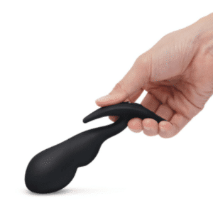 Silicone Prostate Massager Black