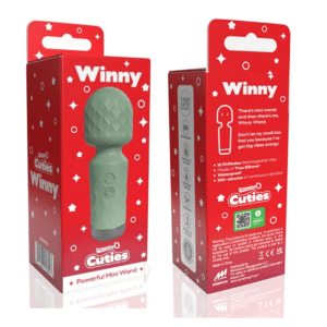 Vibrating Mini Wand Vibrator – Sage Green