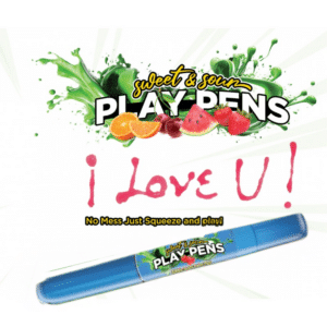 Sweet & Sour Play Fruit Flavored Edible Body Paint