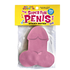 Super Fun Penis 100 Multicolored Sticky Notes
