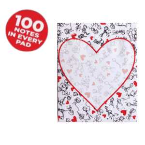 Naughty Dirty Stick Figure Sticky Office Note Pad Novelty Party Gags & Gifts