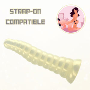 Non-Realistic Dildo - Amber Yellow