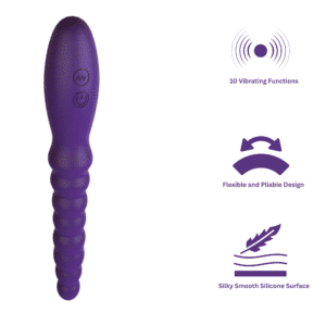 Beaded Anal Vibrator