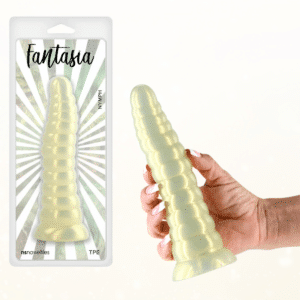 Non-Realistic Dildo - Amber Yellow