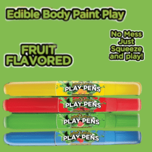 Sweet & Sour Play Fruit Flavored Edible Body Paint