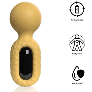 Silicone Mini Wand Vibrator