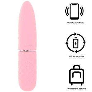 Rechargeable Bullet Vibrator Pink