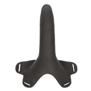 Head Straps Silicone Dong Black