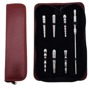 Penis Plug Urethral Sounds Set with Handle