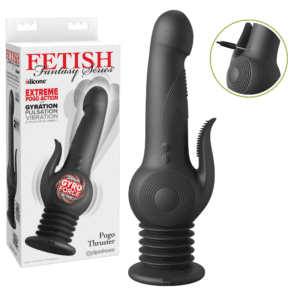 Pogo Thruster Masturbator - Black