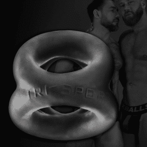 Non-Vibrating Penis Ring & Ball Sling Plus Special Edition Night