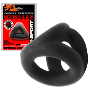 Non-Vibrating Penis Ring & Ball Sling Plus Special Edition Night