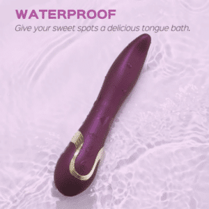 Flicking Tongue Vibrator - Purple