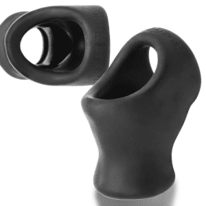 Non-Vibrating Penis Ring with Extended Ball Stretcher Night Ed