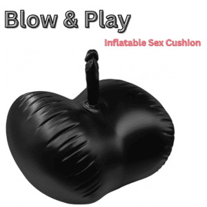 Blow and Play Inflatable Dildo