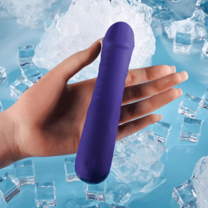 Waterproof Thrusting Vibrator Purple