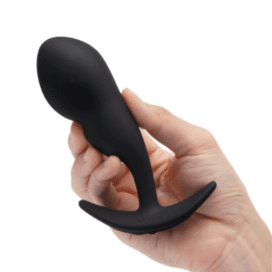 Silicone Prostate Massager Black